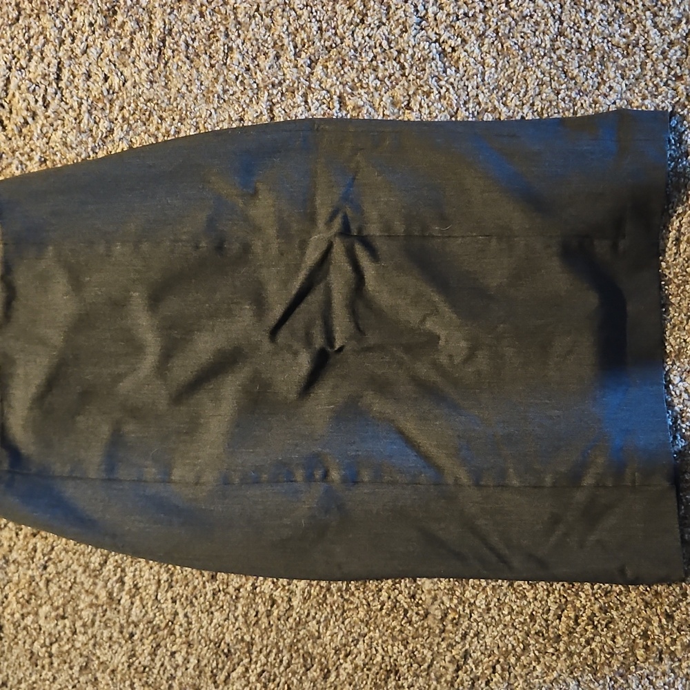 Express Classic Black Midi Skirt